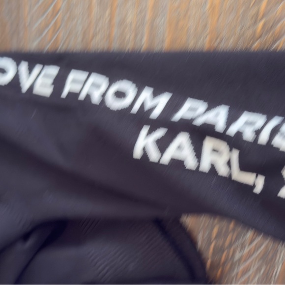 Karl Lagerfeld Black Cat Swearer Size L - Picture 5 of 5